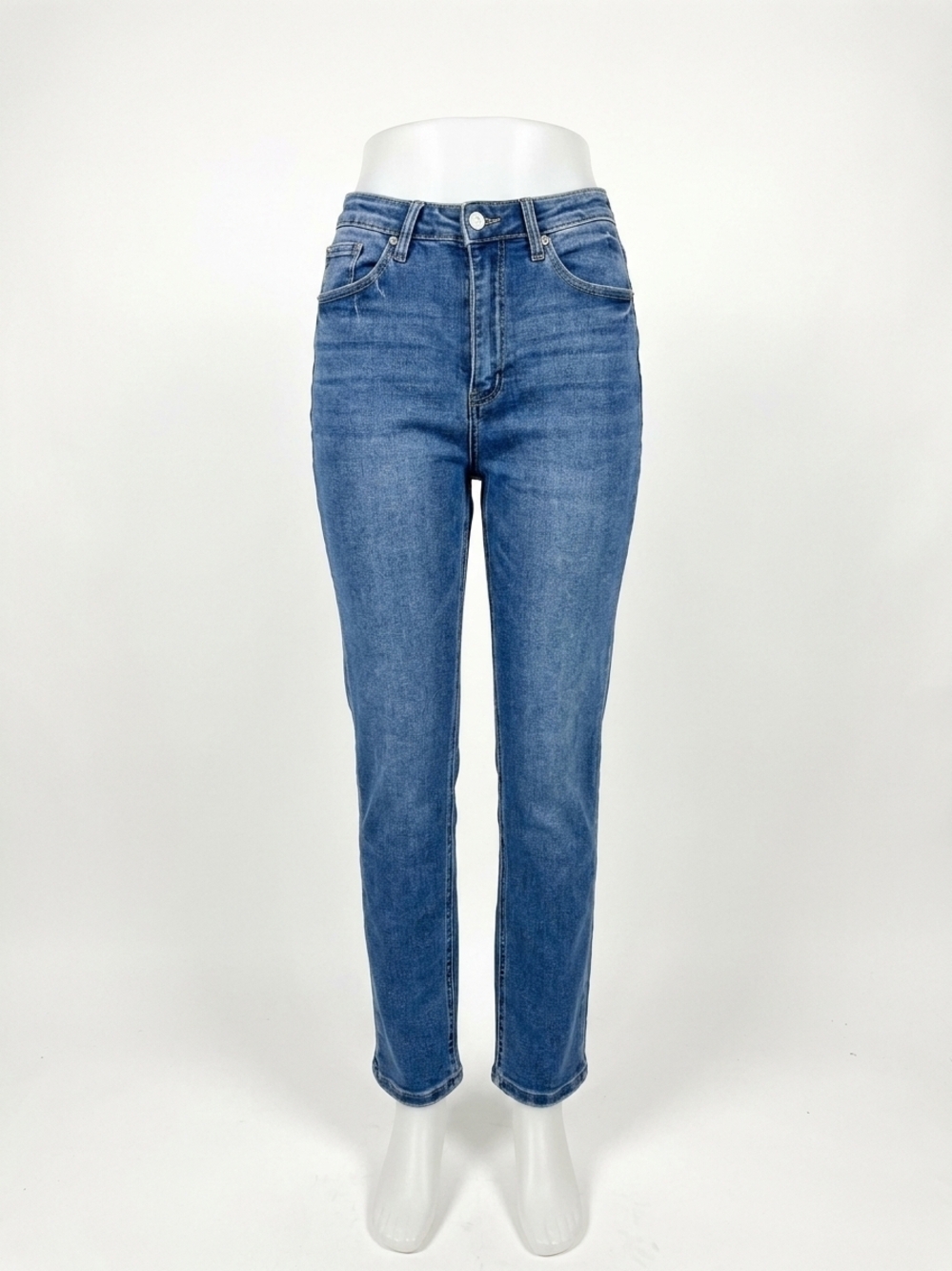 NEW KANCAN women's classic jeans in blue